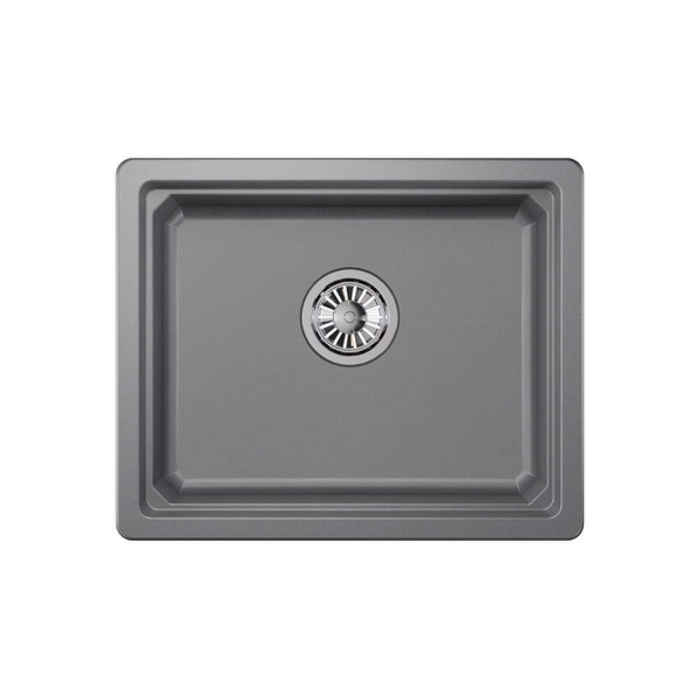 Кухонная мойка GRANULA Kitchen Space (5501U, АЛЮМИНИУМ)