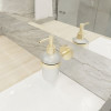 Дозатор жидкого мыла золото-сатин Fixsen Comfort Gold (FX-87012)