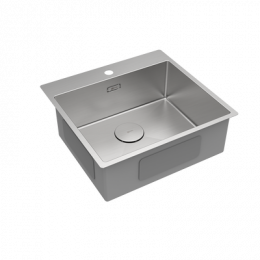 Кухонная мойка Lemark JANGA 540 прямоугольная из нержавеющей стали цвет: сталь (9937109)