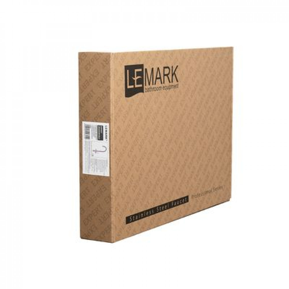 Смеситель Lemark Expert для кухни c гибким изливом, с подключением к фильтру с питьевой водой (LM5083GMN-Black)
