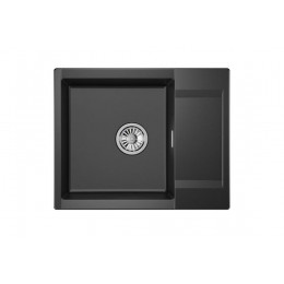 Кухонная мойка GRANULA ESTETICA (6202, ШВАРЦ)