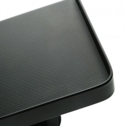 Бумагодержатель с полкой для телефона черный Fixsen Hotel (FX-31011B)