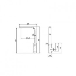 Смеситель для кухни FASHUN (A54017)