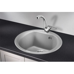 Кухонная мойка GRANULA (5101, АЛЮМИНИУМ)