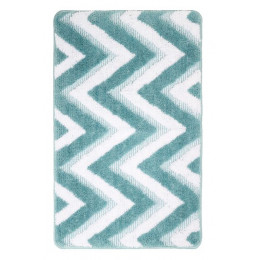 Коврик для ванной Fixsen River  голубой 50х80 см. ( FX-5004С)