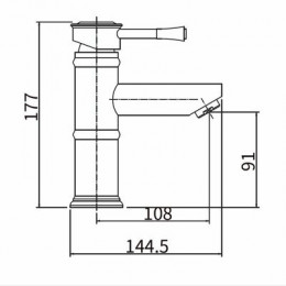 Смеситель для раковины FASHUN (A51008)
