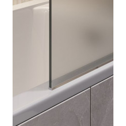 Шторка для ванны поворотная на монопетле, 1400*800, стекло матовое 6 мм, Timo TCM-80/02F-6 (T32)