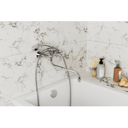 Смеситель для ванны с длинным поворотным изливом RUSH Sakhalin (SA5350-51)