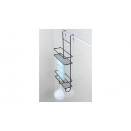 Полка Fixsen для душевой кабины двухэтажная черная (FX-740B-2)