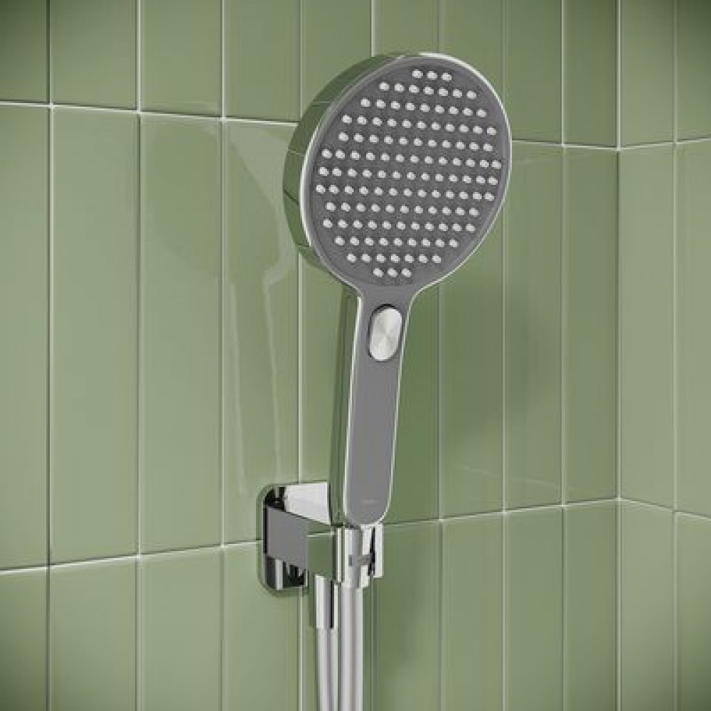 Душевая система IDDIS Optima Home с тропическим и ручным душем, глянцевый хром (OPHSB02i67)