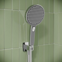 Душевая система IDDIS Optima Home с тропическим и ручным душем, глянцевый хром (OPHSB02i67)