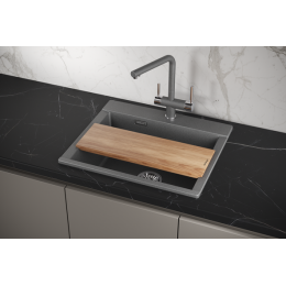 Кухонная мойка GRANULA ESTETICA (5804, ГРАФИТ)