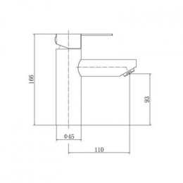 Смеситель для раковины FASHUN (A51101-7)