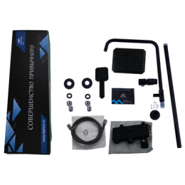 Душевая система, черная, FASHUN (A52424-7)