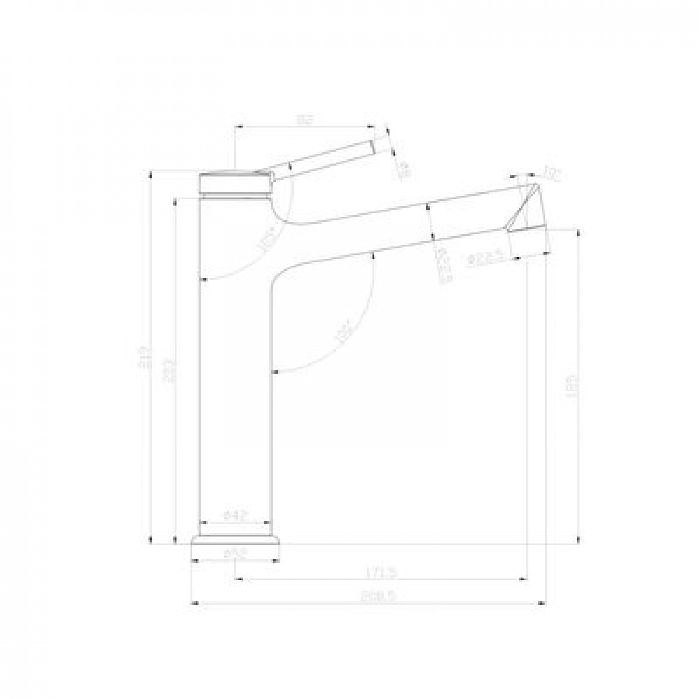 Смеситель для раковины Lemark Minima (LM3837C)