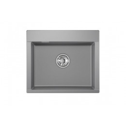 Кухонная мойка GRANULA ESTETICA (5804, АЛЮМИНИУМ)