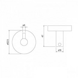 Крючок одинарный IDDIS Sena сплав металлов (SENSS10i41)