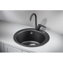 Кухонная мойка GRANULA (4801, ШВАРЦ)