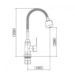 Смеситель для кухни FASHUN (A54401-3)