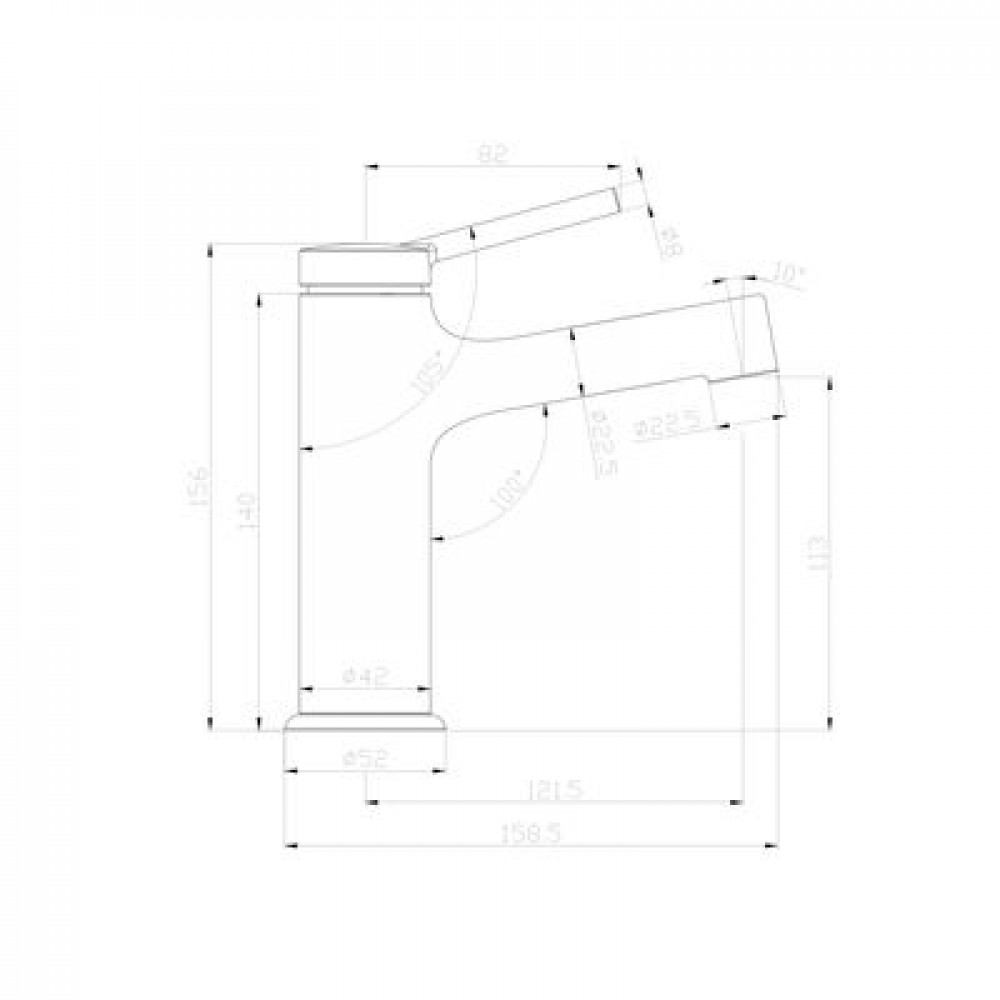 Смеситель Lemark Minima (LM3806C) для раковины