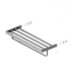 Полка для полотенец Timo Petruma черное золото (15258/18)