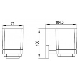 Стакан Timo Selene (10033/00)