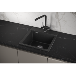 Кухонная мойка GRANULA ESTETICA (4701, ЧЁРНЫЙ)