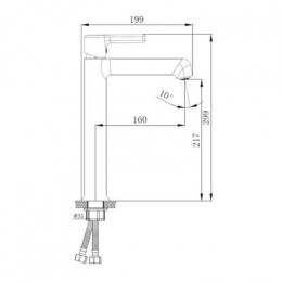 Смеситель для раковины Haiba (HB11814)