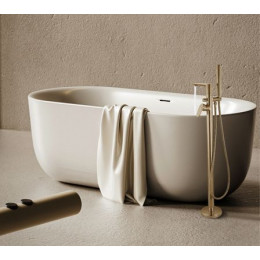 Смеситель напольный ванно-душевой FASHUN золото (A3085-35)