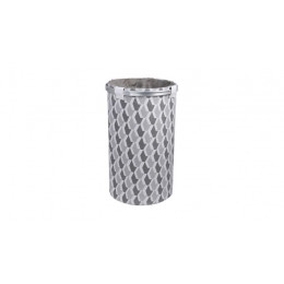 Корзина для белья FIXSEN SMART STYLE на завязках серая (FX-1033A)