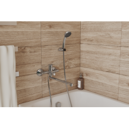 Смеситель для ванны с длинным поворотным изливом RUSH Haiti (HA1935-51)