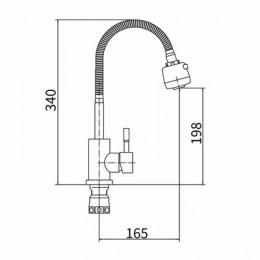 Смеситель для кухни FASHUN (A54509)