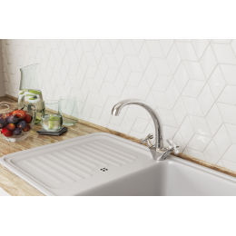 Смеситель для кухонной мойки RUSH Bianki (BI7650-27)