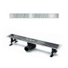 Душевой лоток TIMO Drain Protect 900 с вставкой DR20, сатин (DP20900-DR20900)