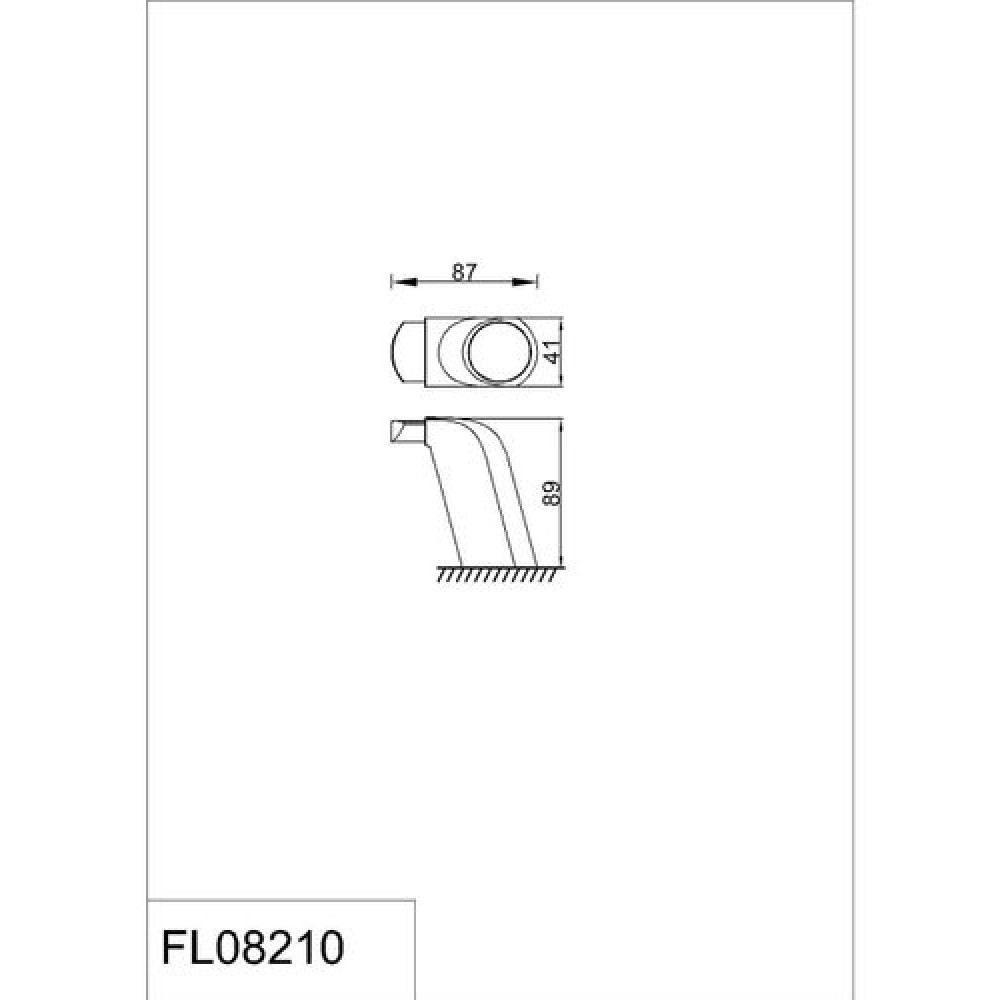 Крючок одинарный RUSH Flores (FL08210)