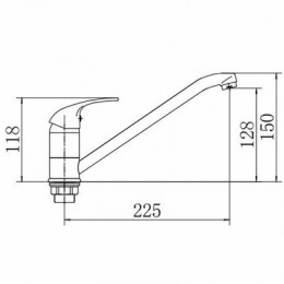Смеситель для кухни FASHUN (A4915)