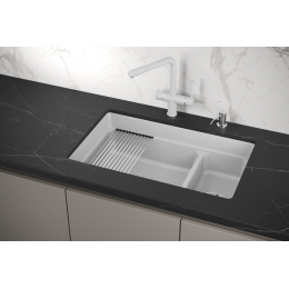 Кухонная мойка GRANULA Kitchen Space (7304U, АРКТИК)