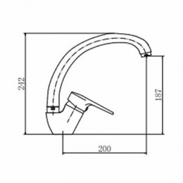 Смеситель для кухни FASHUN (A4156)