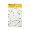 Коврик для ванной Fixsen Teddy Air  белый 50х80см (FX-6001T)
