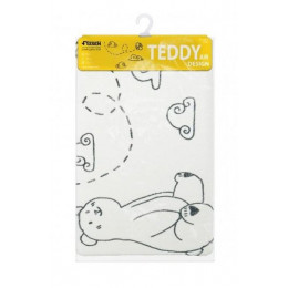 Коврик для ванной Fixsen Teddy Air  белый 50х80см (FX-6001T)