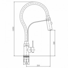 Смеситель для кухни FASHUN (A54112-12)