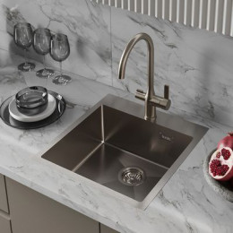 Мойка IDDIS Haze 490*510 сатин (HAZ49S0i77)