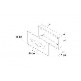 Держатель для бумажных полотенец FIXSEN Hotel (FX-31027)