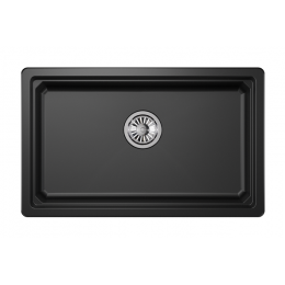 Кухонная мойка GRANULA Kitchen Space (7303U, ШВАРЦ)