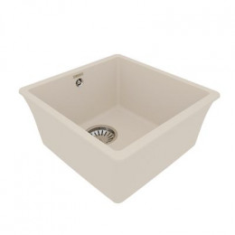 Кухонная мойка Lemark SINARA 400-U подстольного монтажа из кварцгранита цвет: Шампань  (9910066)
