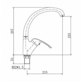 Смеситель для кухни FASHUN (A4105-2)