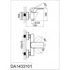 Смеситель для душа D&K Berlin Humboldt (DA1433112)