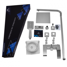 Душевая система, сатин, Fashun (A52418)