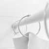 Набор колец для шторы в ванную комнату, металл, белый матовый, IDDIS, (RM02WHOi15)