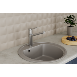 Смеситель для кухонной мойки с поворотным изливом RUSH (MS9035-34)